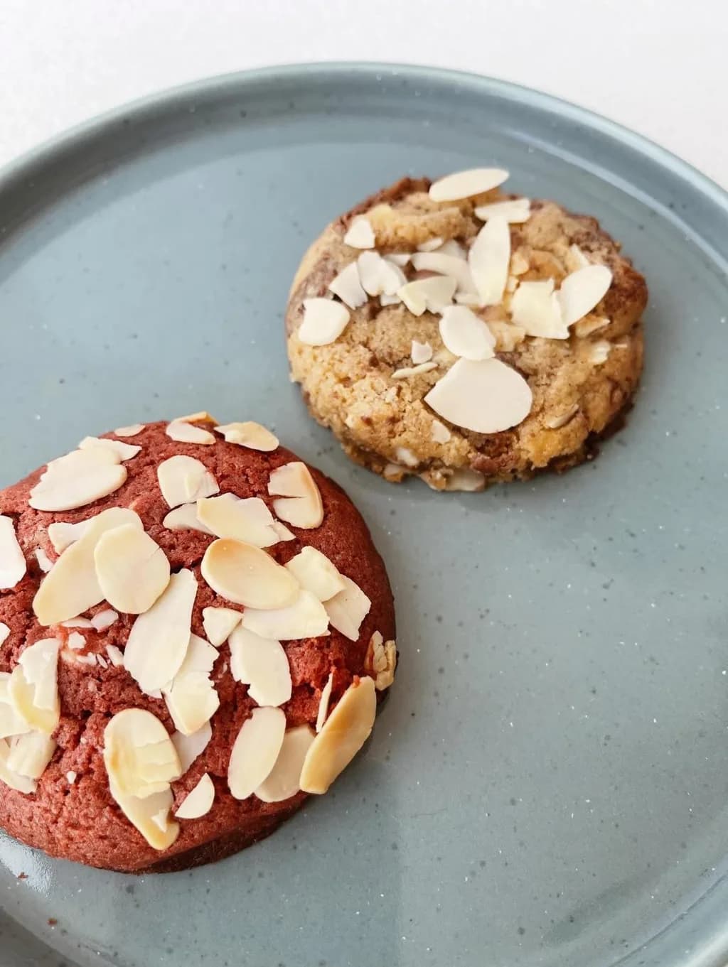 Bolachas red velvet e Nutella