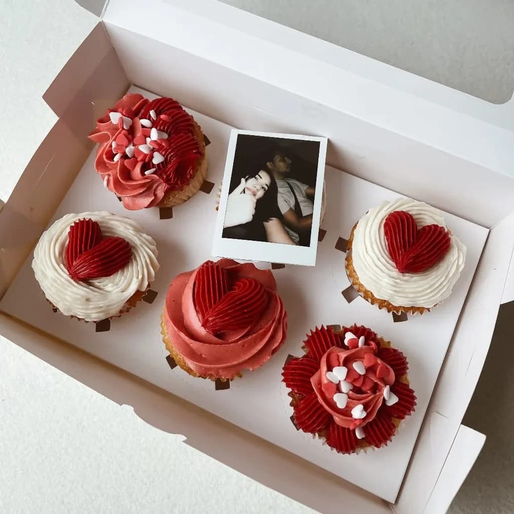 Cupcakes de namorados