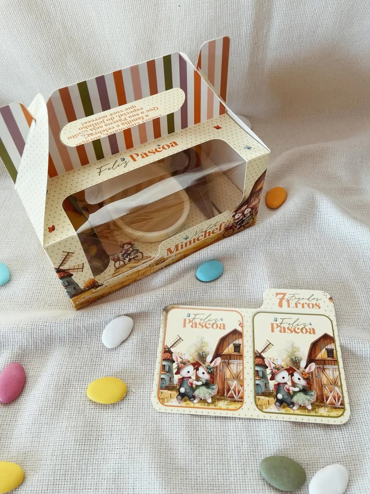 Ovo de Páscoa Minichef em caixa